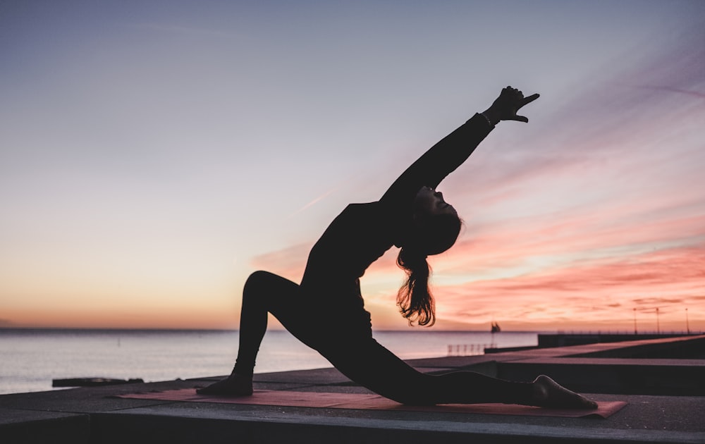Gentle movement and stretching outdoors